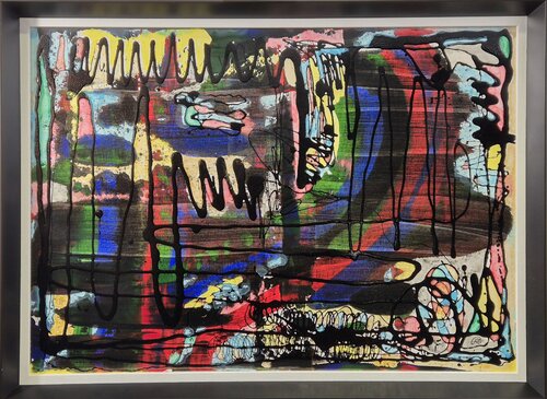 Campos de batalla cromáticos van Ricardo Torres Martín, Schilderij te koop op Singulart