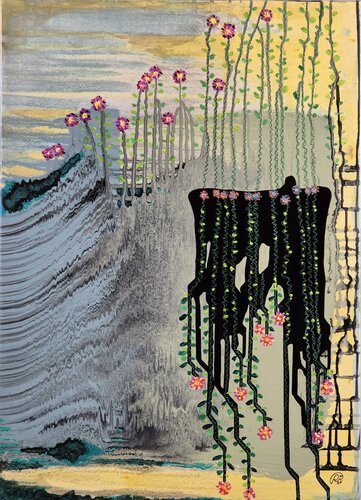 Caída en flor van Ricardo Torres Martín, Schilderij te koop op Singulart