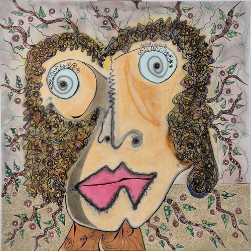 La sonrisa de Edith van Ricardo Torres Martín, Schilderij te koop op Singulart