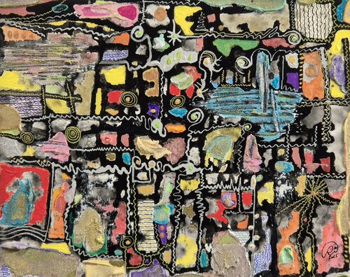 Cartografía interior by Ricardo Torres Martín, 油畫 for Sale on Singulart