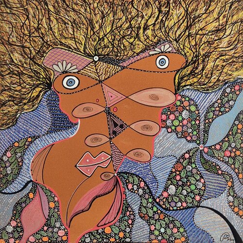 Lady Gaia van Ricardo Torres Martín, Schilderij te koop op Singulart