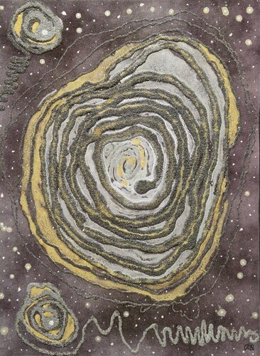 Galaxia by Ricardo Torres Martín, Painting for Sale on Singulart
