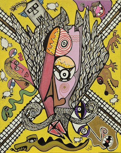 Crazy Quijote di Ricardo Torres Martín, Pittura in vendita su Singulart