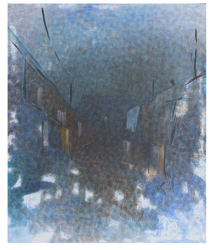 A Rainy Day at the Daitsuji Temple van Riyona Nito, Schilderij te koop op Singulart