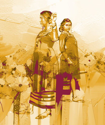 Twin Flames of the Atoll di ABDULLA YASIR, Digitale in vendita su Singulart