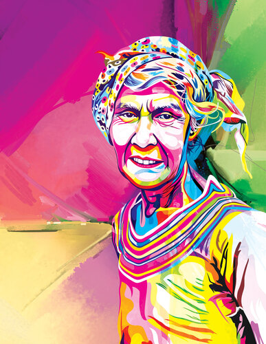 Elder Reimagined, 1977 di ABDULLA YASIR, Digitale in vendita su Singulart