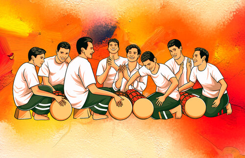 Eight Beats to Sundown par ABDULLA YASIR, Digital en vente sur Singulart