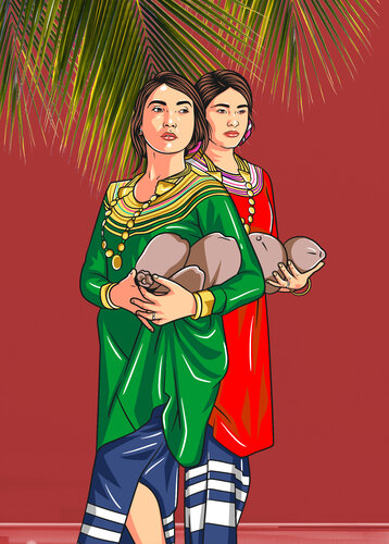 Gatherers of the Everyday par ABDULLA YASIR, Digital en vente sur Singulart