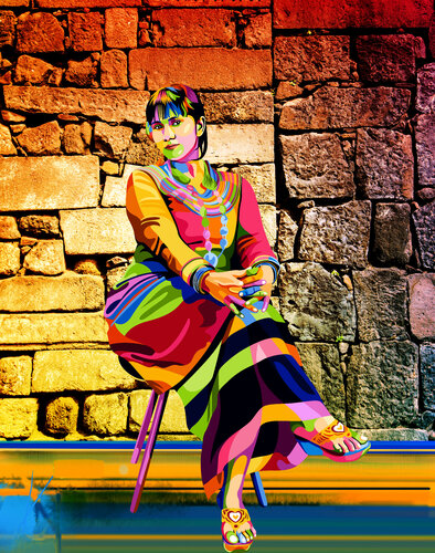 The Quiet Sovereignty of Tradition van ABDULLA YASIR, Digitaal te koop op Singulart