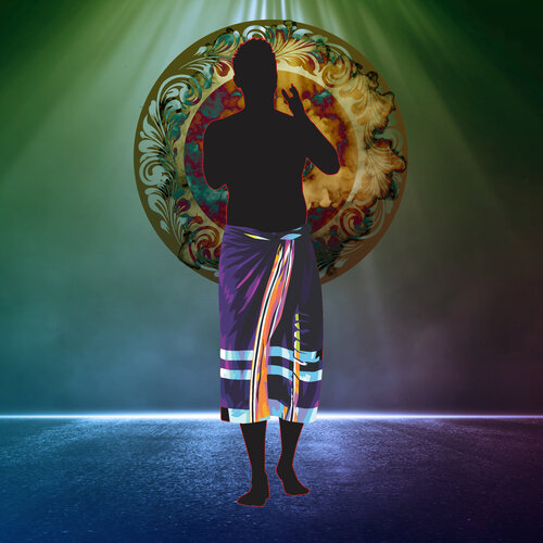 Custodian of the Liyela Mandala van ABDULLA YASIR, Digitaal te koop op Singulart