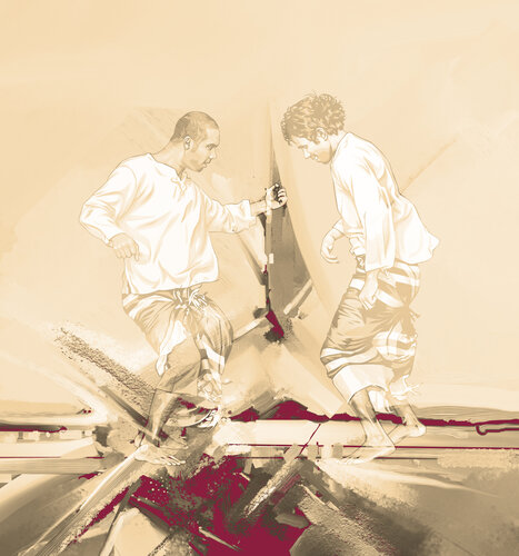 Pulse of the Drumline di ABDULLA YASIR, Digitale in vendita su Singulart