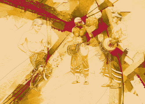 Embers of the Ancestral Guard di ABDULLA YASIR, Digitale in vendita su Singulart