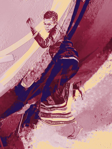 The Pulse Within the Drum by ABDULLA YASIR, Print for Sale on Singulart