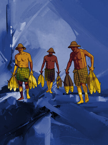 The Weight of Morning Light by ABDULLA YASIR, Print for Sale on Singulart