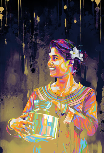 Tin Vessel, Bright Spirit by ABDULLA YASIR, Print for Sale on Singulart