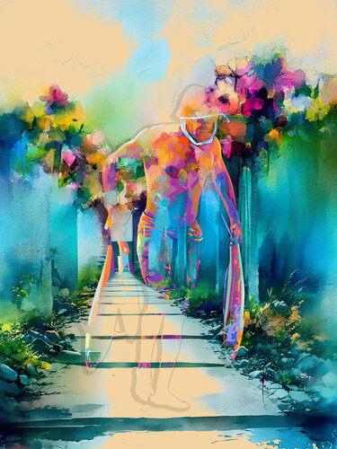 Where the Forest Meets the Tide by ABDULLA YASIR, Print for Sale on Singulart