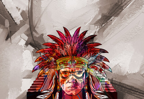 Headdress of the Dawn‑Bearer by ABDULLA YASIR, Digital for Sale on Singulart