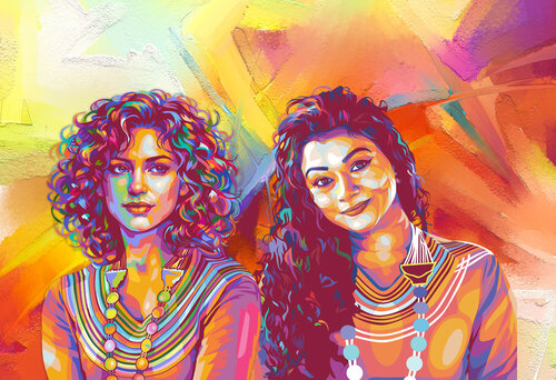 “The Moment Two Suns Agreed to Shine par ABDULLA YASIR, Digital en vente sur Singulart