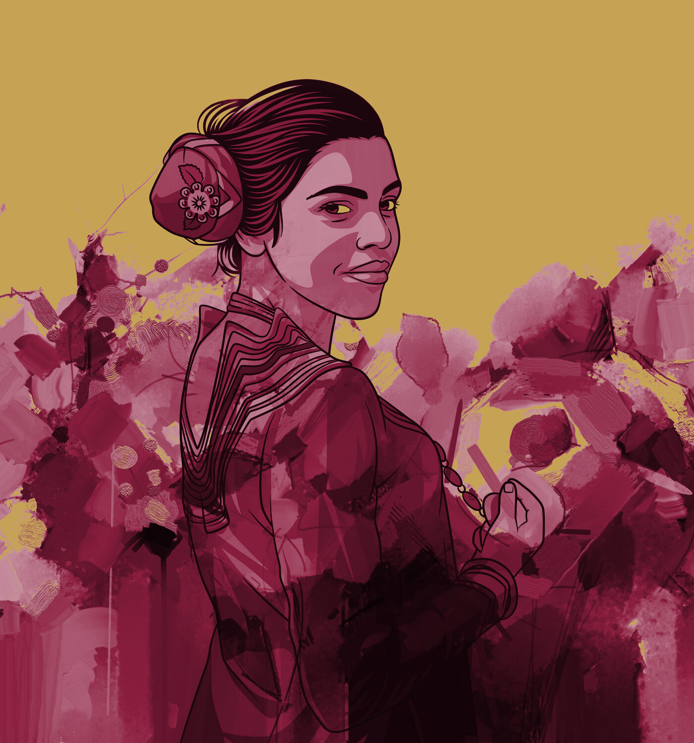 Ochre Reverie ABDULLA YASIR