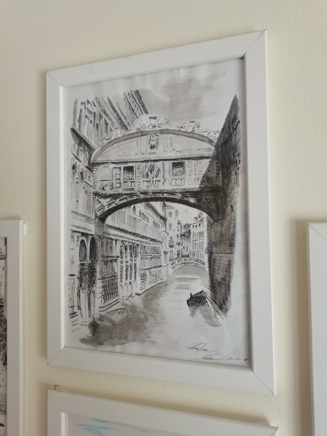 Il sospiro by Christian Penta (2006) : Drawing India Ink on Paper ...