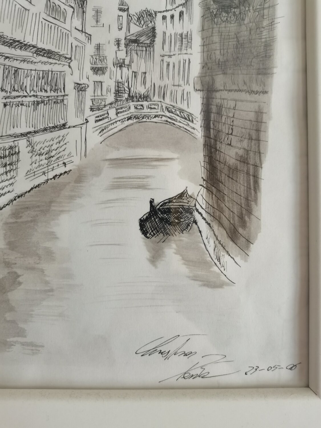 Il sospiro by Christian Penta (2006) : Drawing India Ink on Paper ...