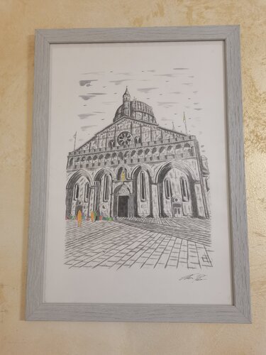 Il Santo de Christian Penta, Dibujo a la venta en Singulart