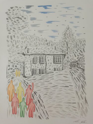 Le Origini van Christian Penta, Tekening te koop op Singulart