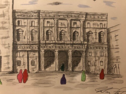 The Church van Christian Penta, Tekening te koop op Singulart