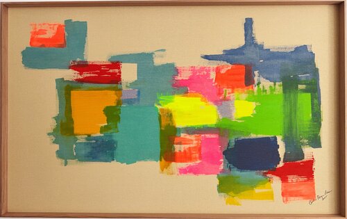 Synapses 1 par Carlos Perez Lorca, Peinture en vente sur Singulart