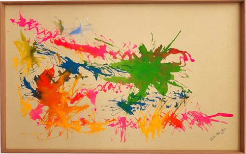 Synapses 2 par Carlos Perez Lorca, Peinture en vente sur Singulart