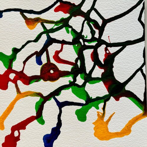 Synapses di Carlos Perez Lorca, Pittura in vendita su Singulart