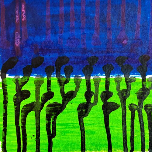Synapses par Carlos Perez Lorca, Peinture en vente sur Singulart