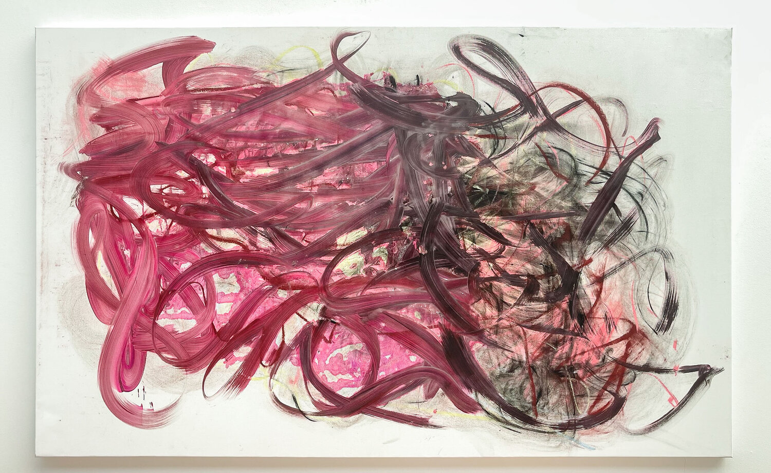 Synapses Carlos Perez Lorca Original painting for sale