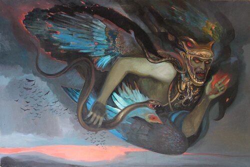 Armaros by Karina Kulyk, 회화 for Sale on Singulart