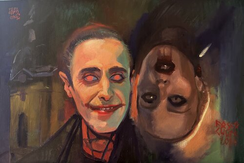 Doubled Portreit of Us van Karina Kulyk, Schilderij te koop op Singulart