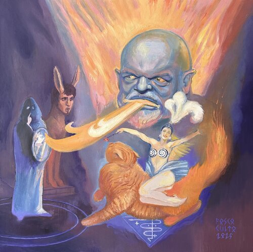 Invocation par Karina Kulyk, Peinture en vente sur Singulart