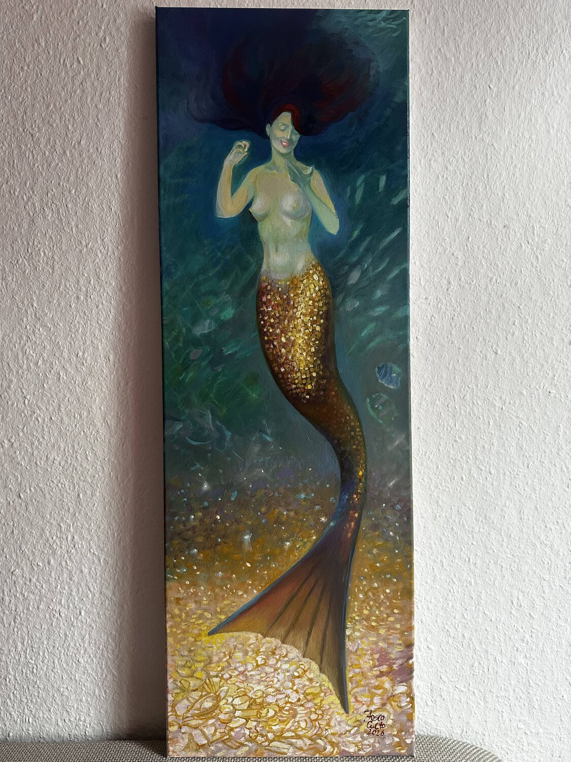 Golden Mermaid Karina Kulyk
