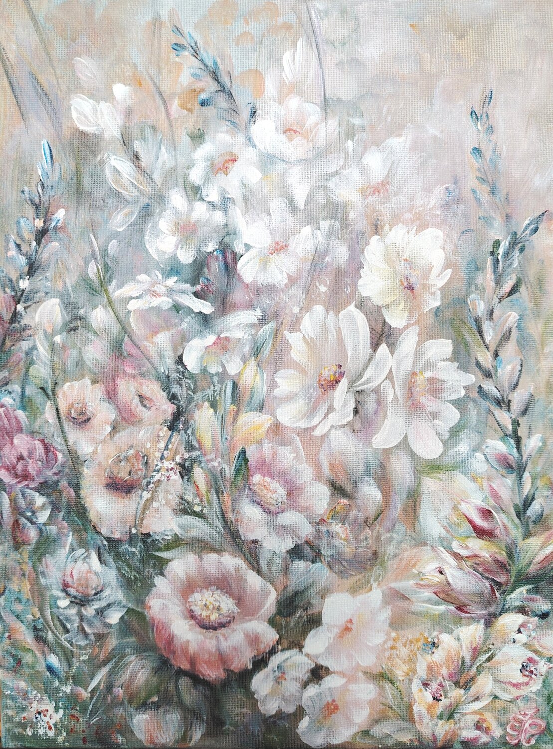 Tenderness of Flowering. Original. Elena Pertceva
