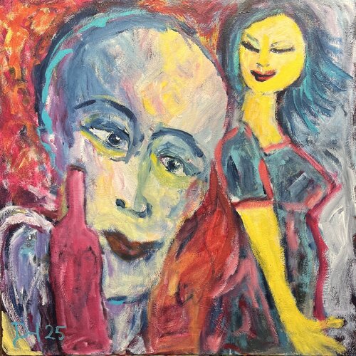Still crazy di Dorte Have, Pittura in vendita su Singulart