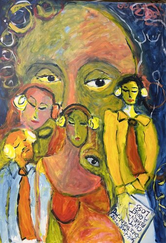 The time thief van Dorte Have, Schilderij te koop op Singulart