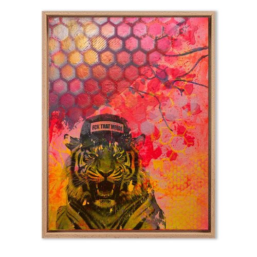 FCK THAT MERDE – TIGER von Sophie Friederichs, Malerei kaufen auf Singulart