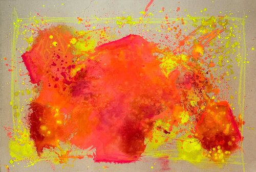 THE HILLS van Sophie Friederichs, Schilderij te koop op Singulart