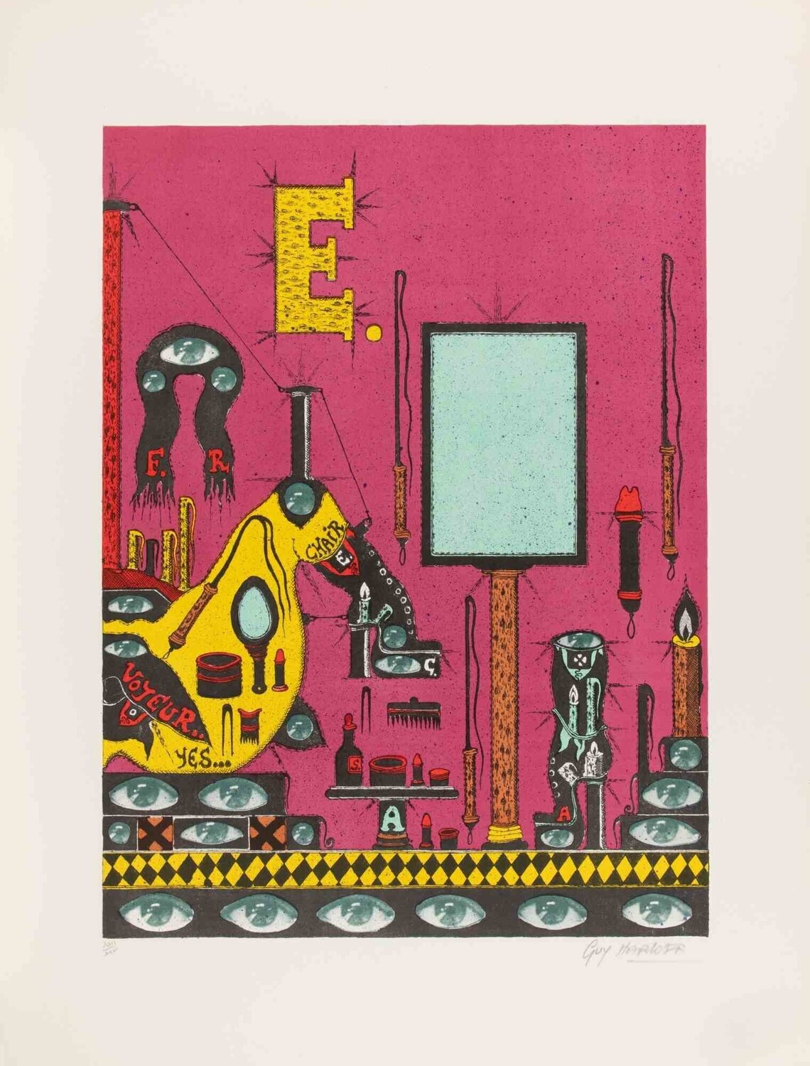Untitled (“E. / Chair”) Guy Harloff