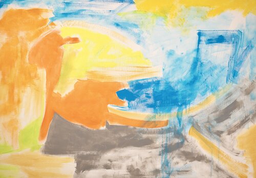 Sunrise In The Harbor van James Oliver Jones Jr, Schilderij te koop op Singulart