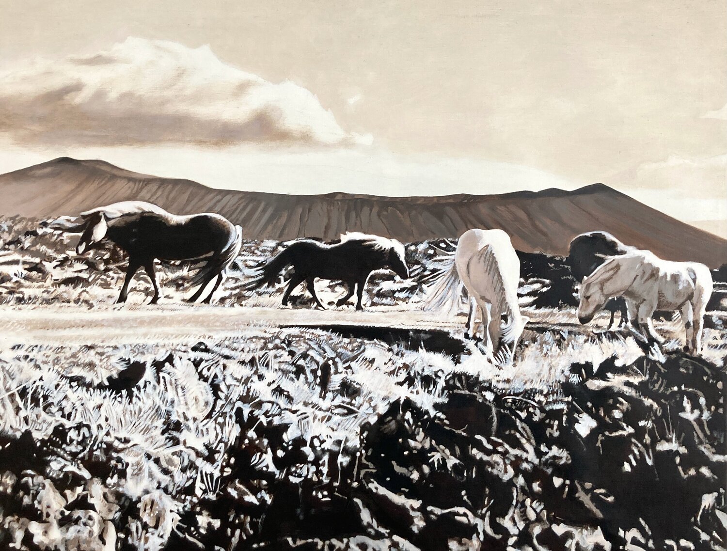 Il quadro delle sdraio Micol Magni