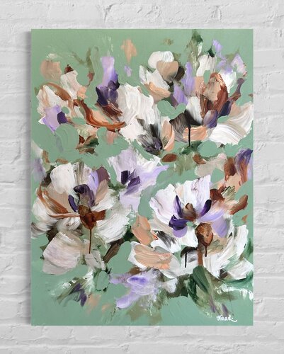 Floralia 54 von Nora Laaksonen, Malerei kaufen auf Singulart