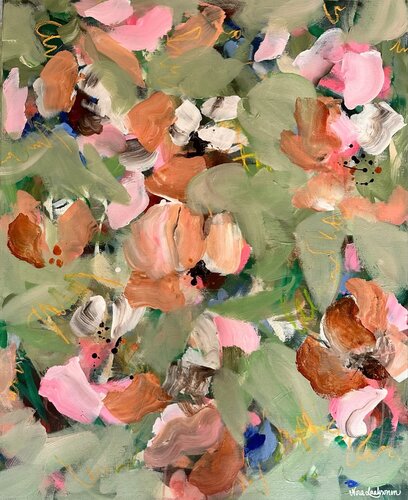 Floralia 53 von Nora Laaksonen, Malerei kaufen auf Singulart