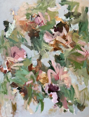 Floralia 65 van Nora Laaksonen, Schilderij te koop op Singulart