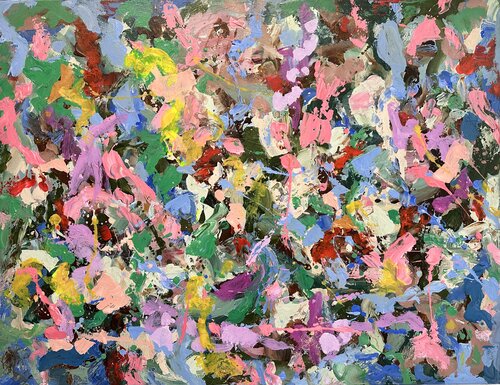 Power Of Colors van Nora Laaksonen, Schilderij te koop op Singulart