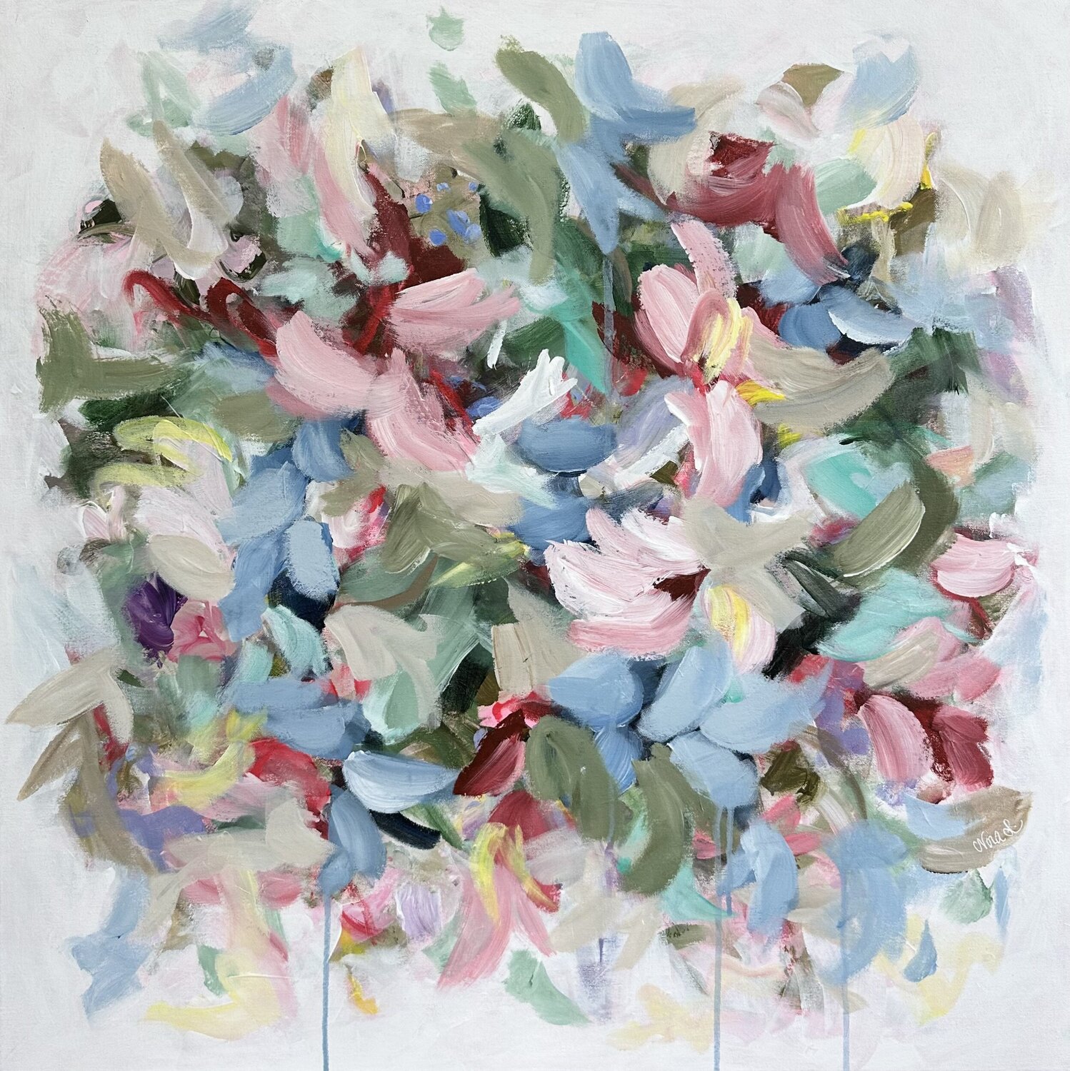 Floralia 70 Nora Laaksonen Original painting for sale